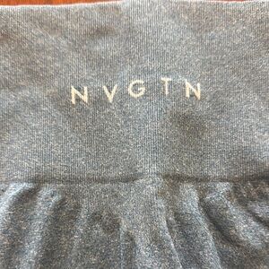 NVGTN Heather Blue Seamless Leggings